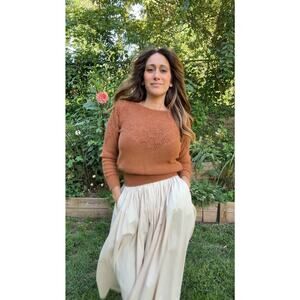 Vintage Cinnamon Knit Sweater